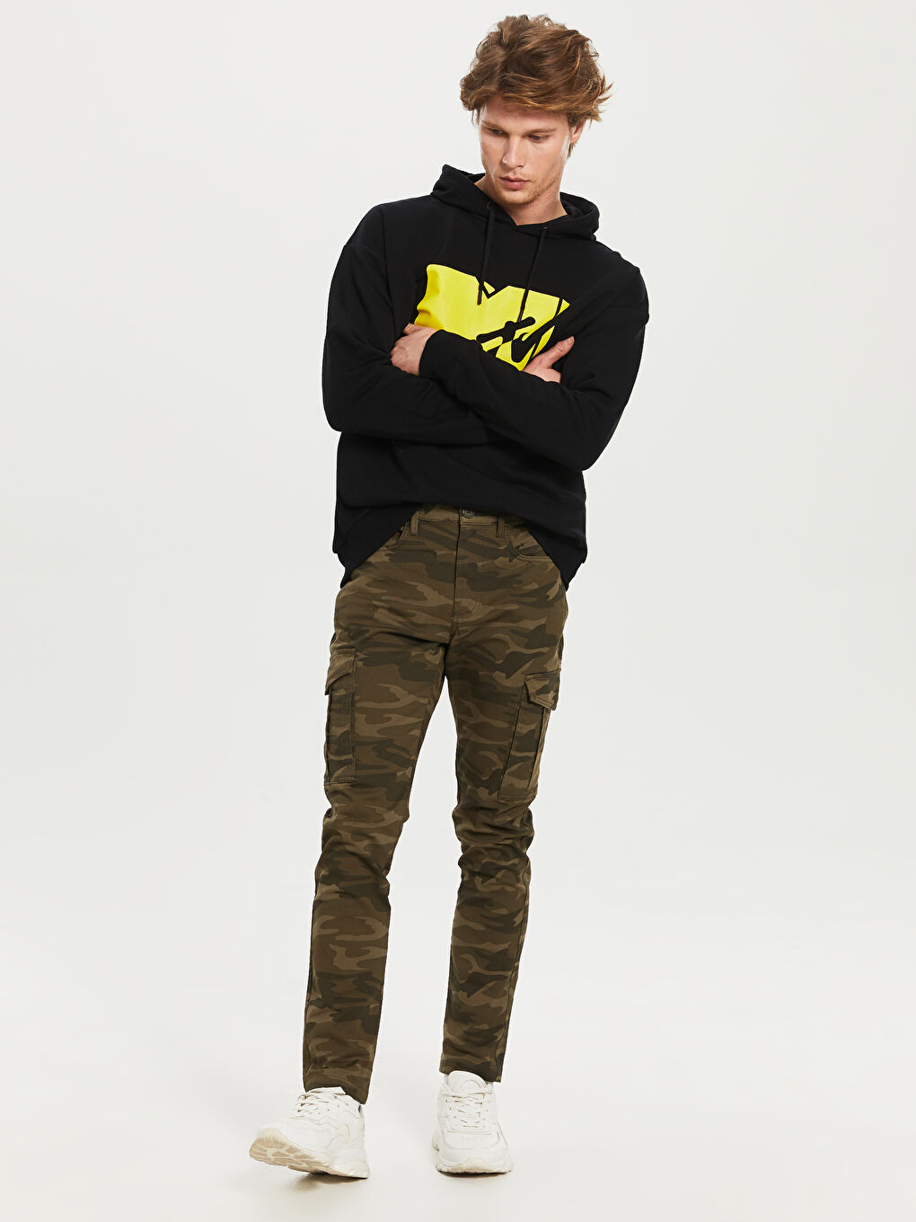 Haki Gabardin Erkek Pantolon-2