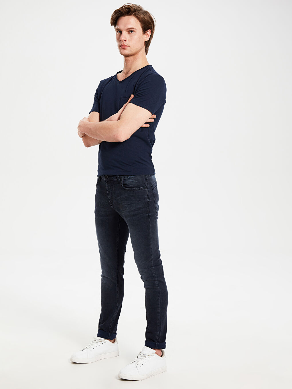 İndigo Erkek Jean Pantolon