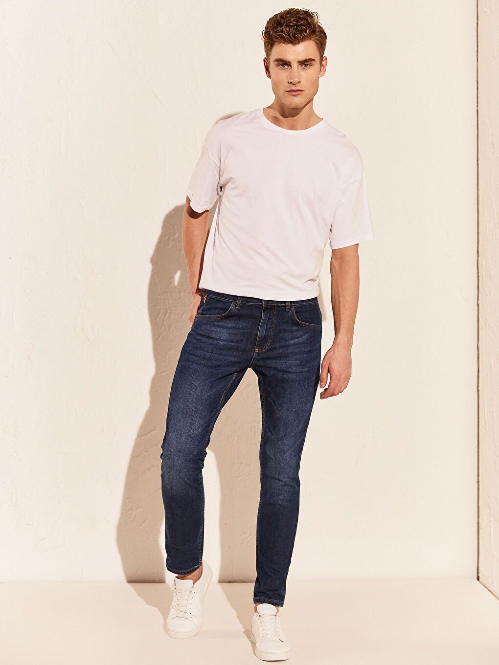 İndigo 750 Slim Fit Erkek Jean Pantolon-1