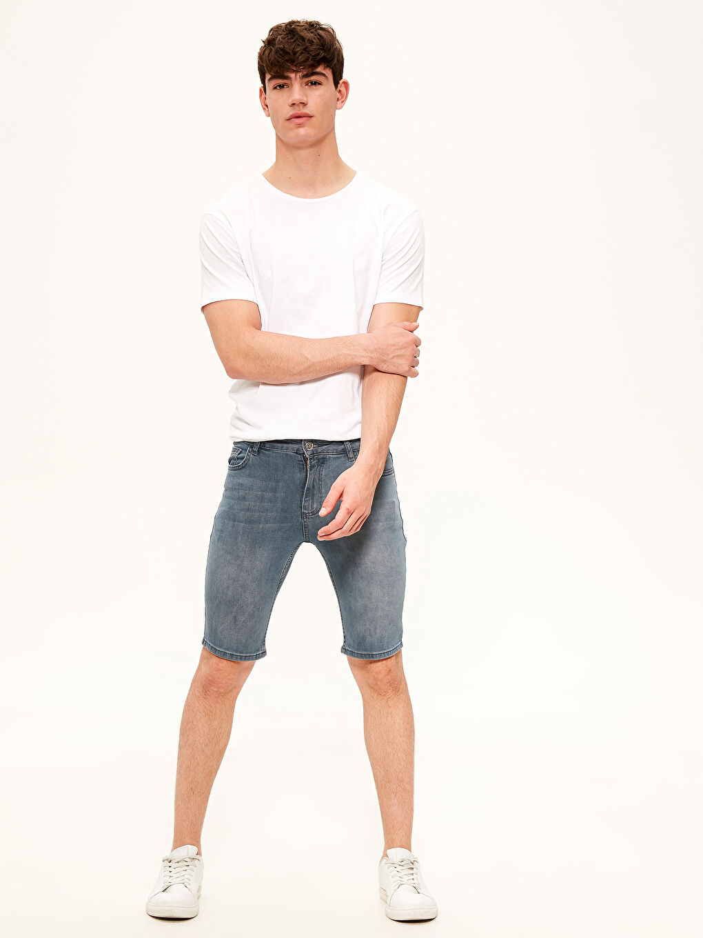 Men's Jean Shorts-2