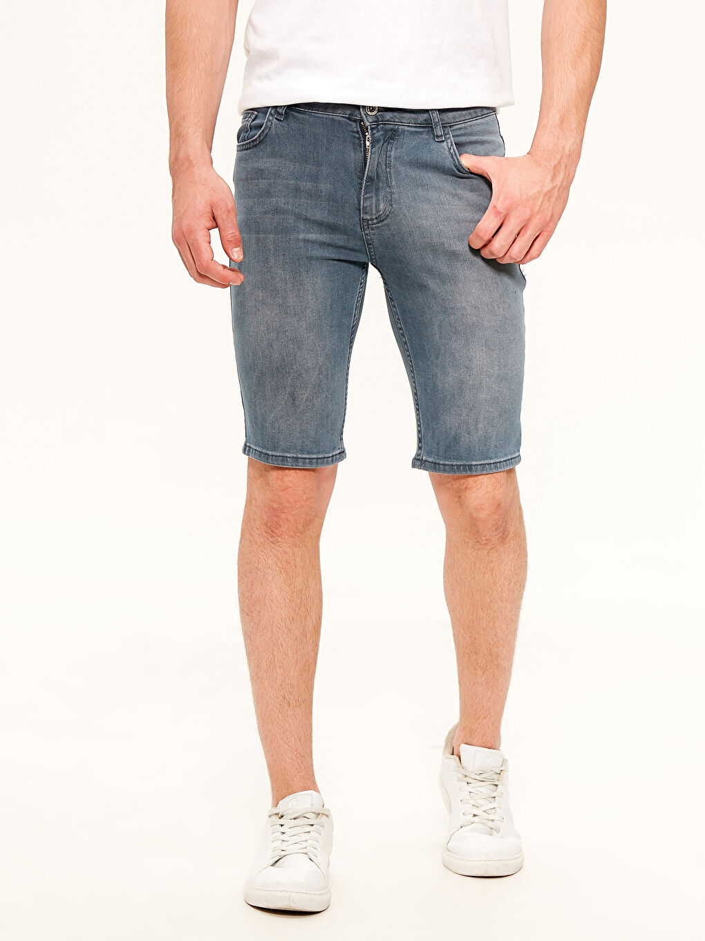 Men's Jean Shorts-3