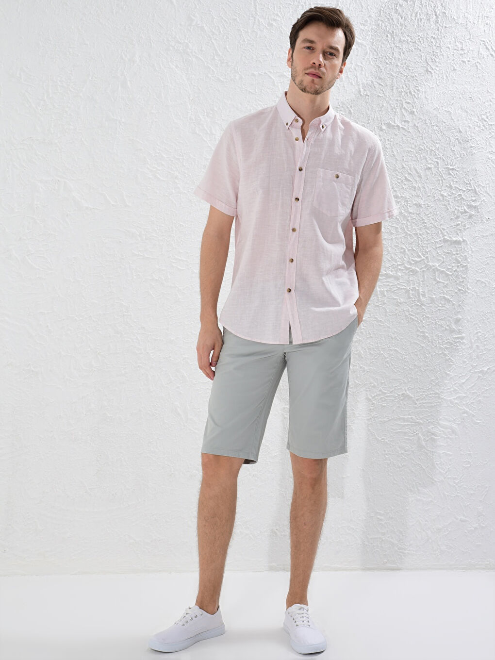 Regular Fit Short Sleeve Shirt-2