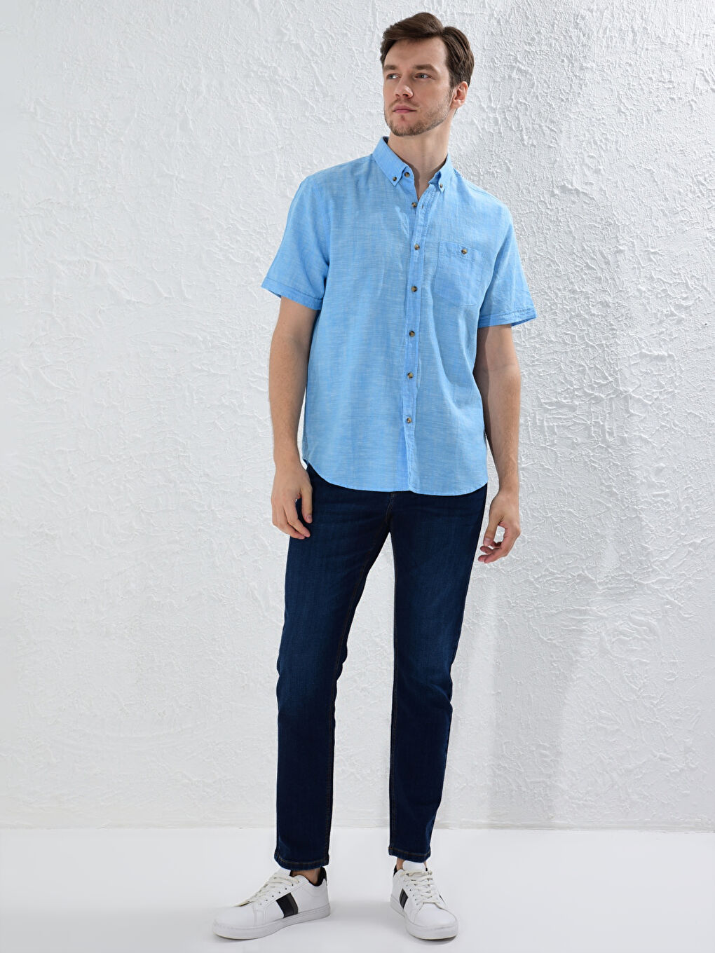 Regular Fit Short Sleeve Shirt-3