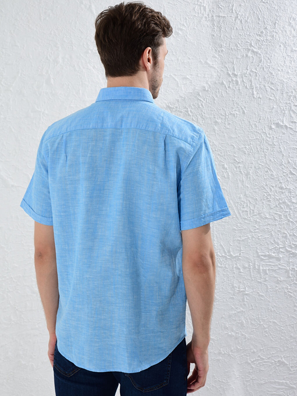 Regular Fit Short Sleeve Shirt-4