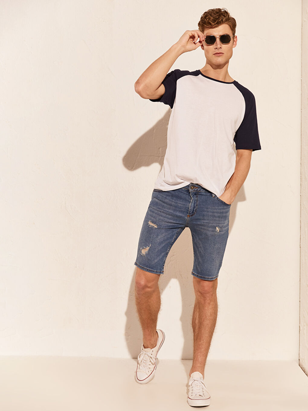 شورت جينز للرجال-1