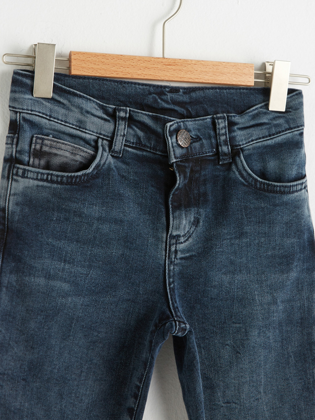 Siyah Skinny Erkek Çocuk Jean Pantolon-2