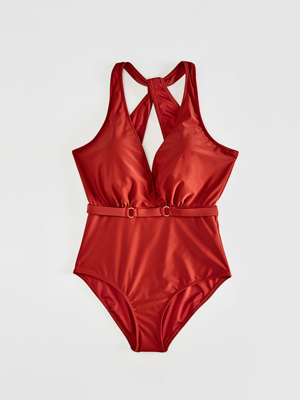 LCW DREAM Buckle Detailed Swimsuit -0S5938Z8-CTM