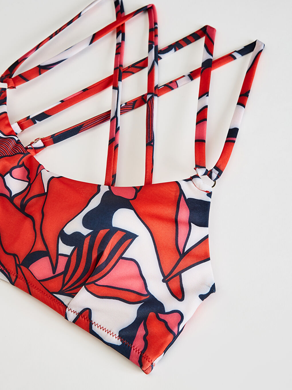 Әйелдерге арналған принтті бикини үсті-1