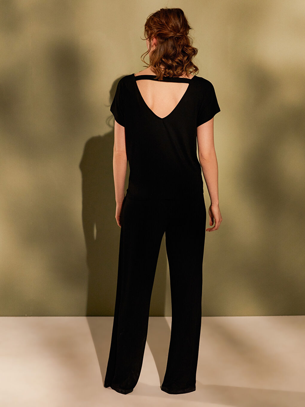 Siyah Pijama Takım-6