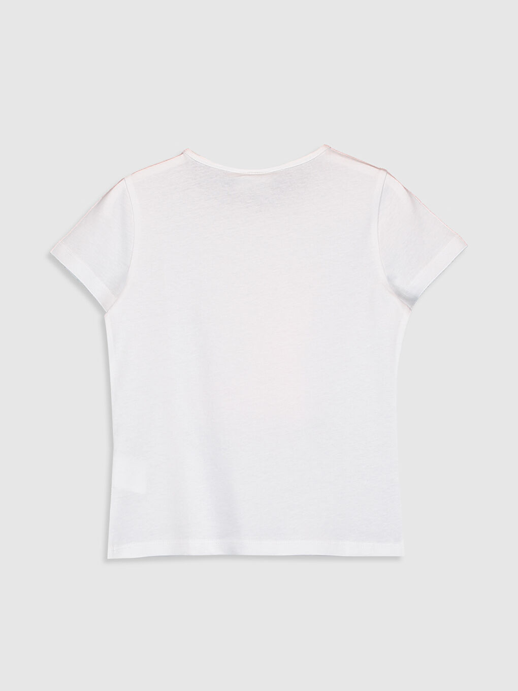 Girl's Printed Cotton T-Shirt-1