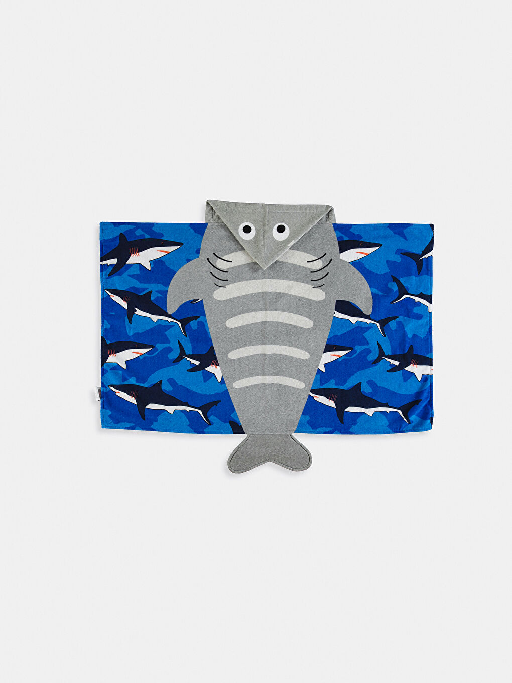 Karışık Nakış Detaylı Baskılı Erkek Çocuk Plaj Havlusu-1