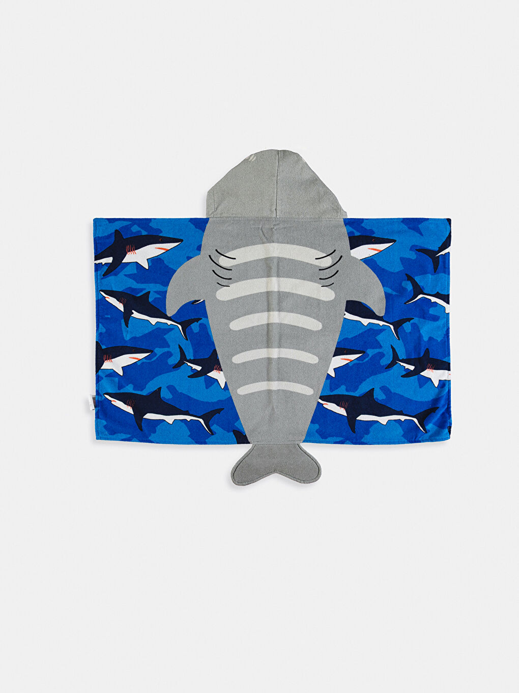 Karışık Nakış Detaylı Baskılı Erkek Çocuk Plaj Havlusu-2