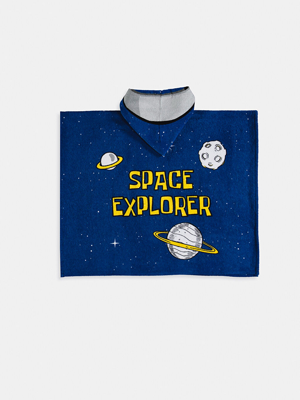 Boy's Cotton Poncho Towel-1