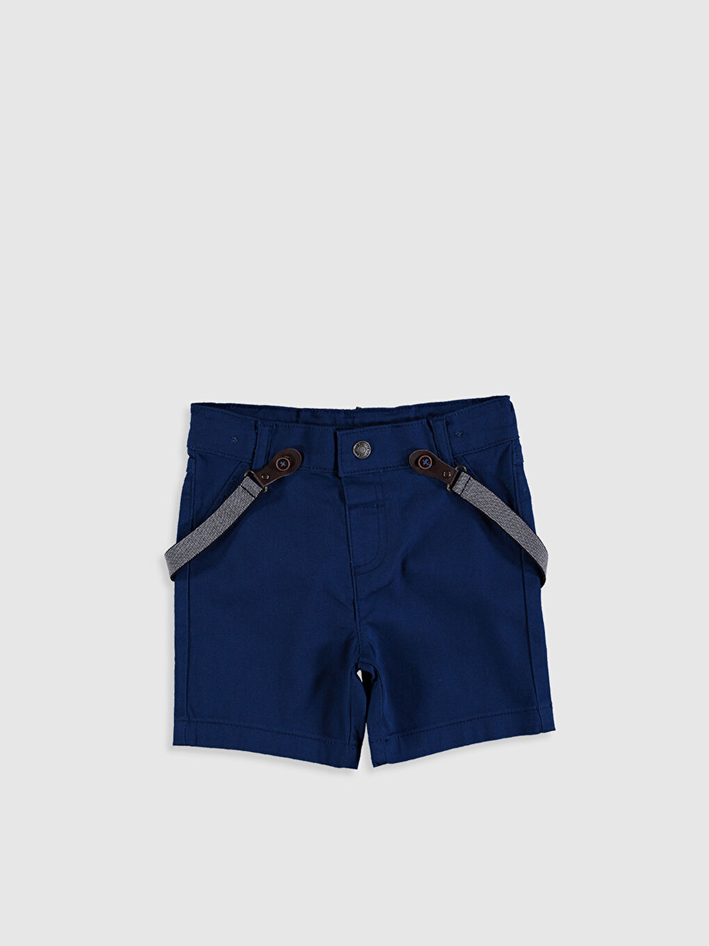 Beyaz Kısa Kollu Erkek Bebek Takım-2