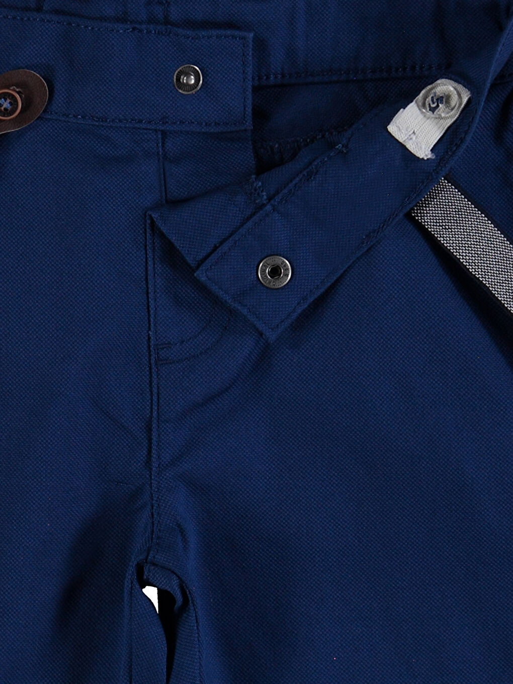 Beyaz Kısa Kollu Erkek Bebek Takım-5