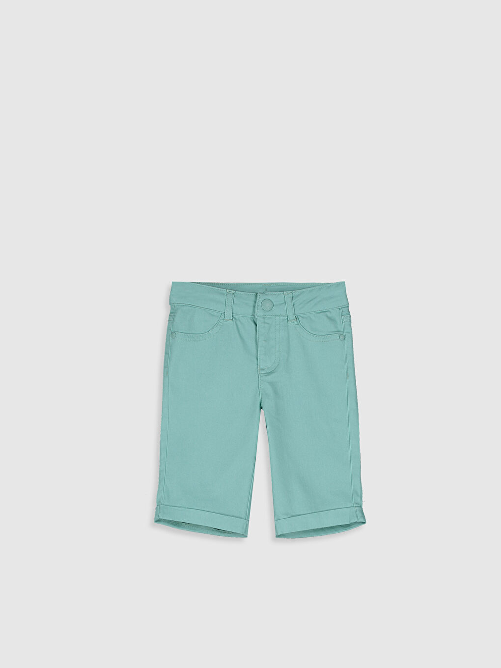 LCW Kids Basic Gabardine Mädchenshorts -0S6668Z4-Q1G