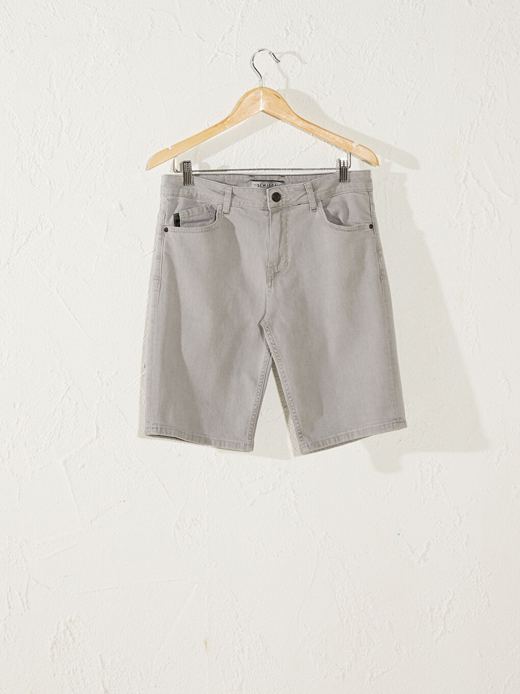 Skinny Fit Bermuda Men's Jean Shorts