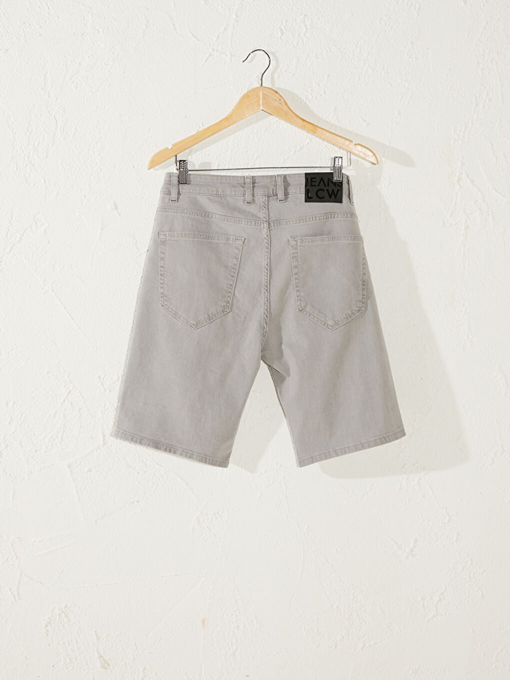 Skinny Fit Bermuda Men's Jean Shorts-1