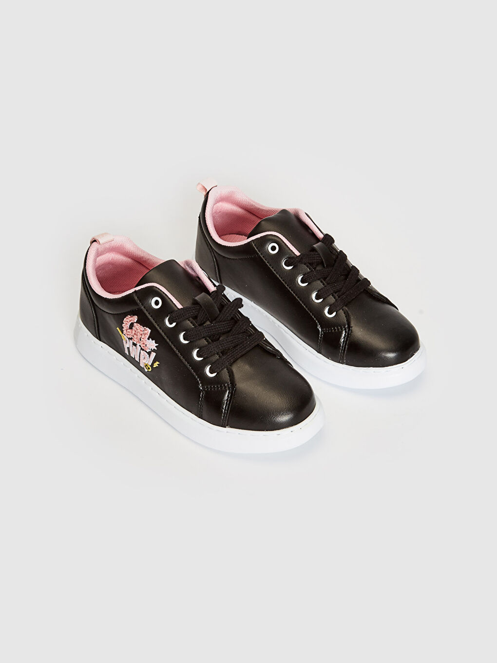 Girl BLACK Sneakers-6