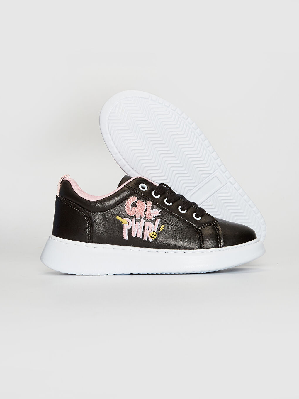 Girl BLACK Sneakers-3