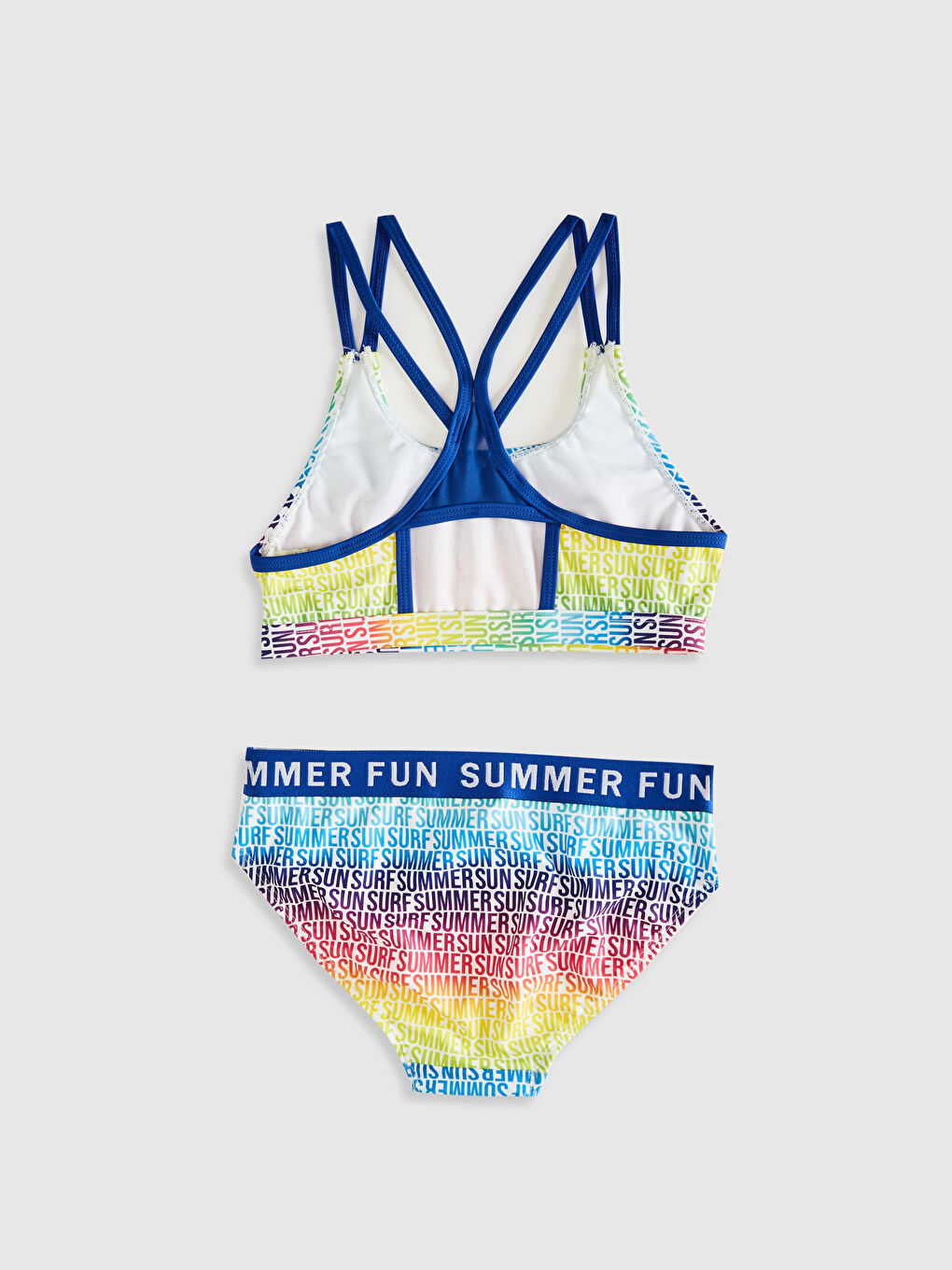 Girl's Printed Bikinis-1