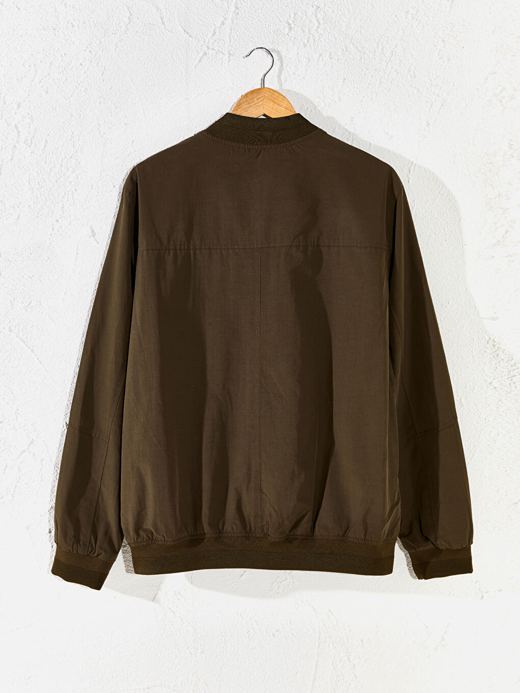 Haki Bomber Çift Taraflı İnce Mont-2