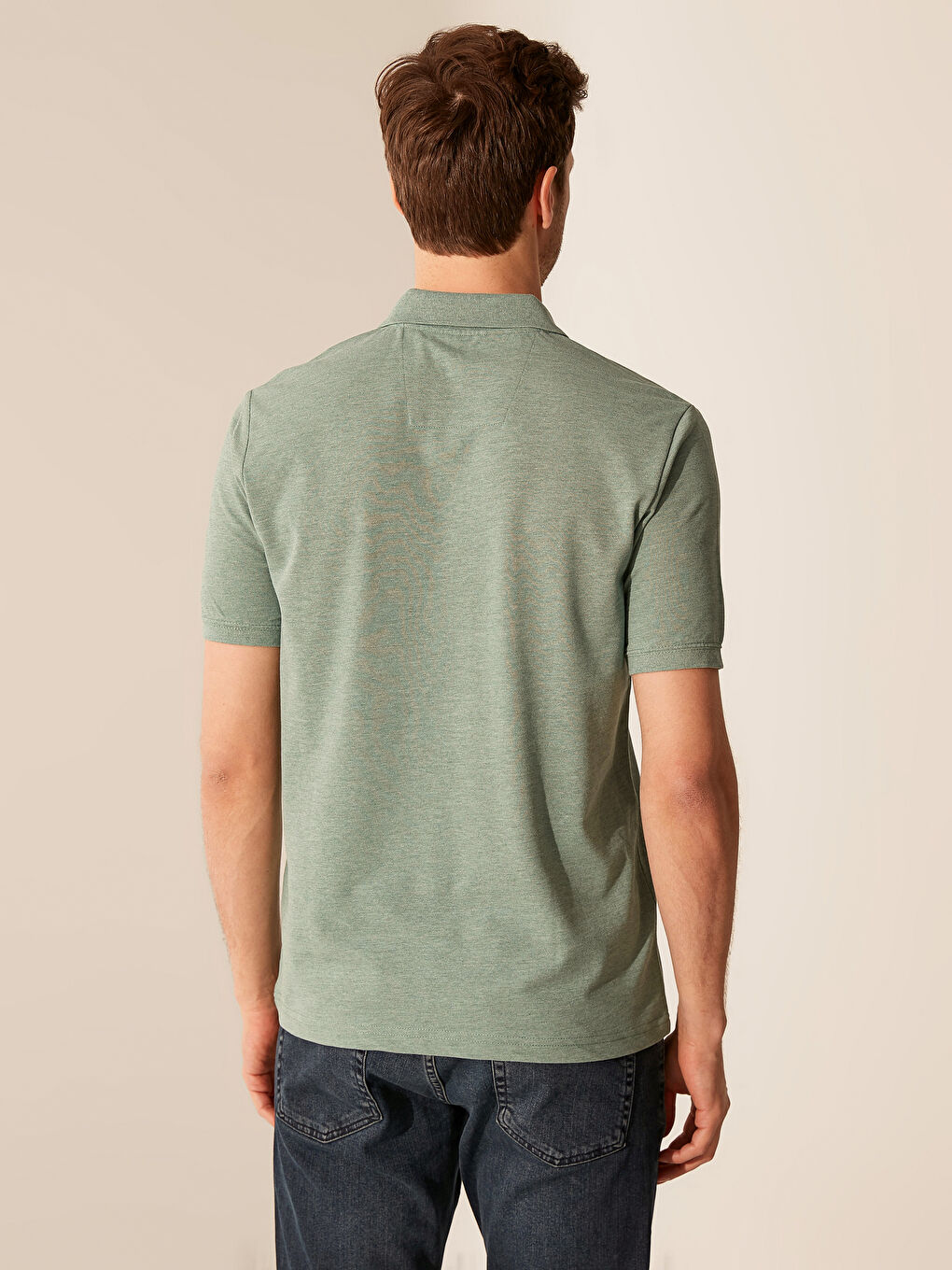 Yeşil Pike Erkek Tişört-2