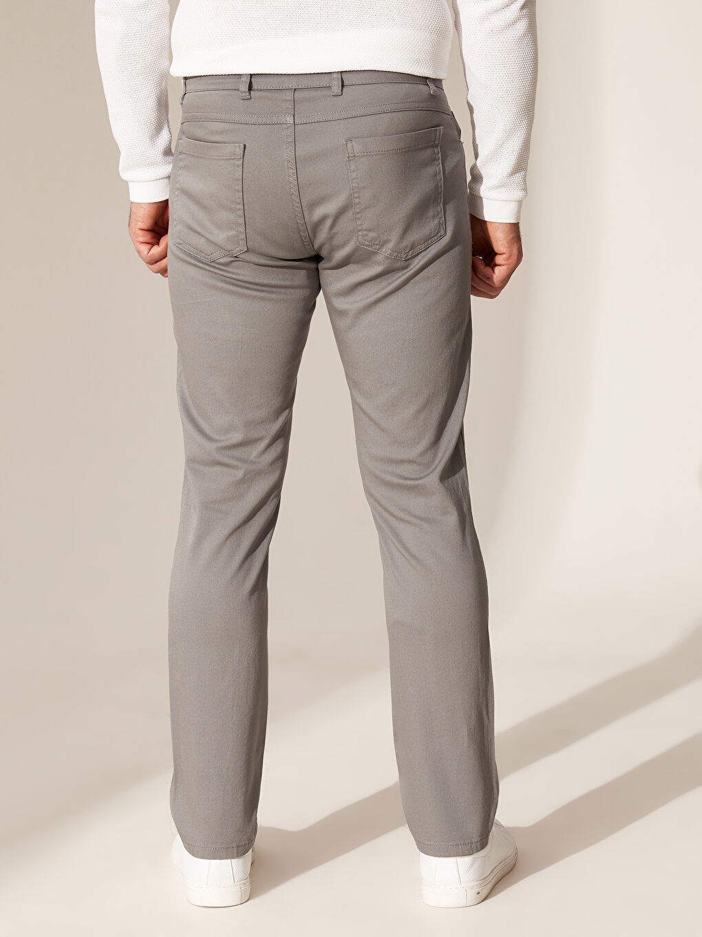 Pantalon GRIS Homme-3