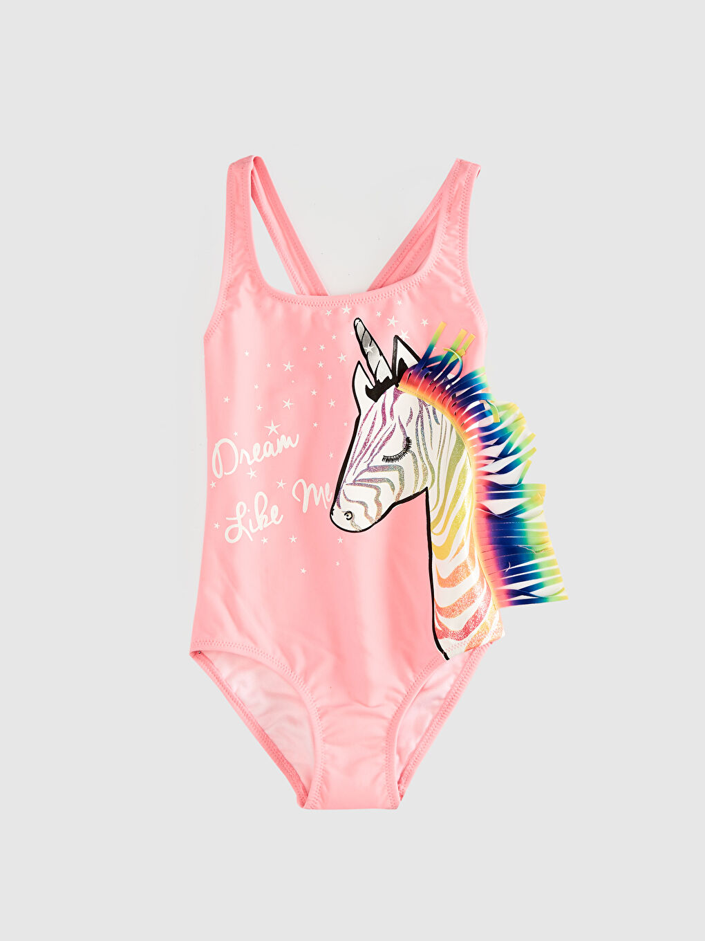 Girl's Printed Swimsuit