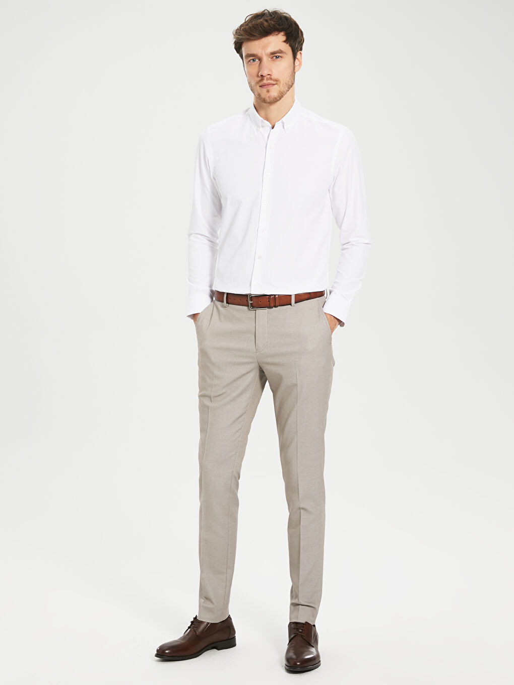 Extra Slim Fit Men's Trousers-1