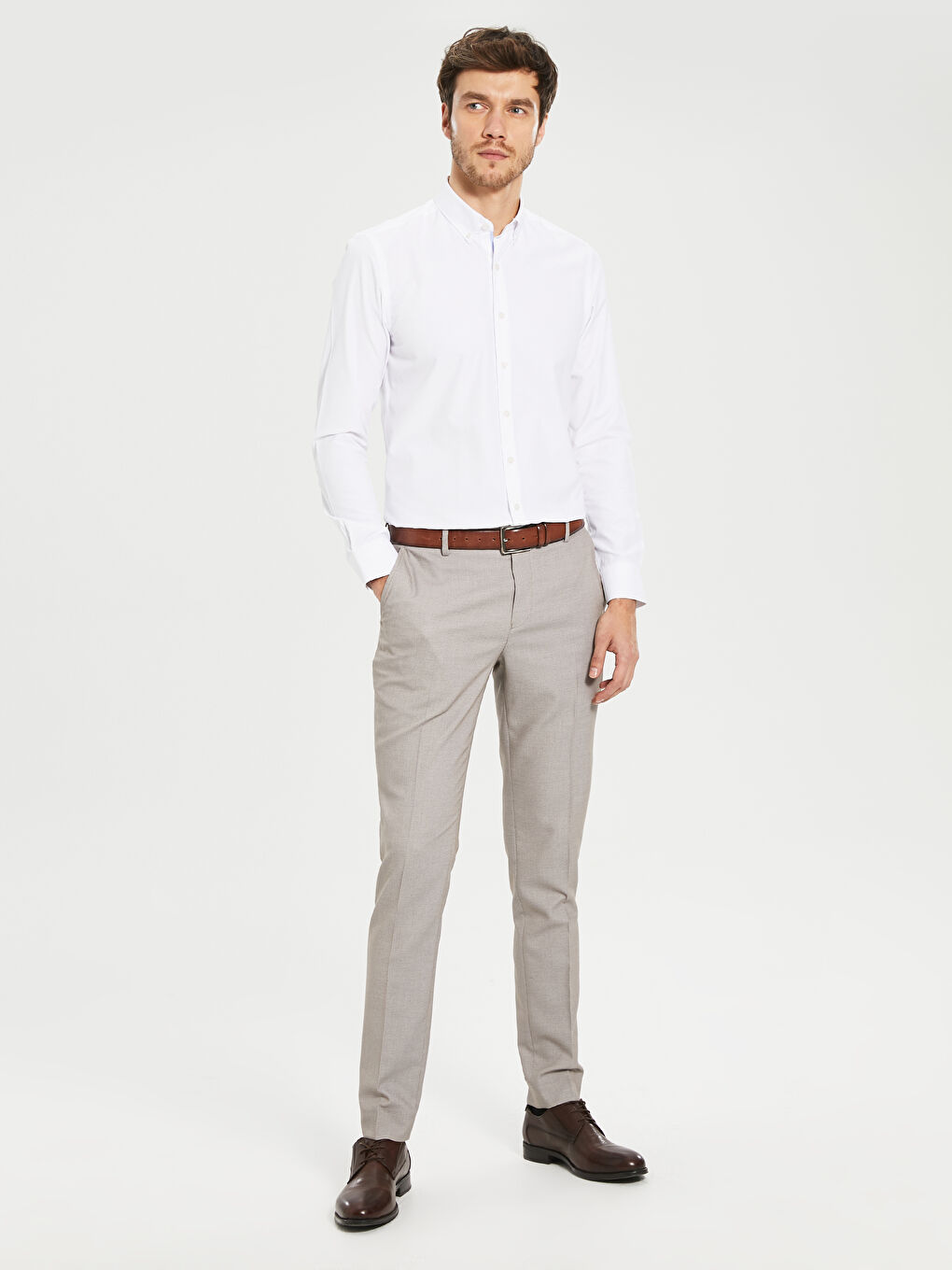 Extra Slim Fit Men's Trousers-2