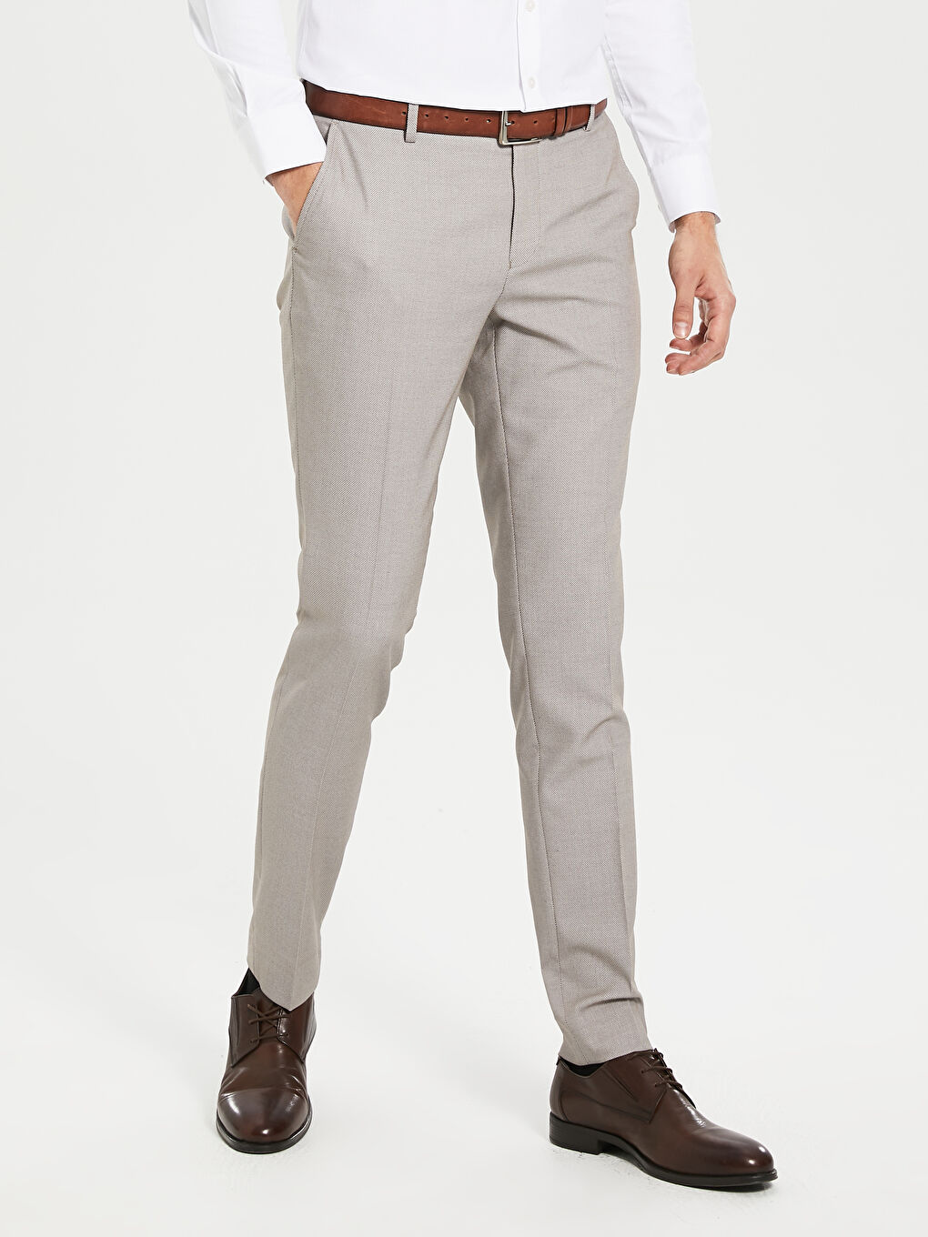 Extra Slim Fit Men's Trousers-3