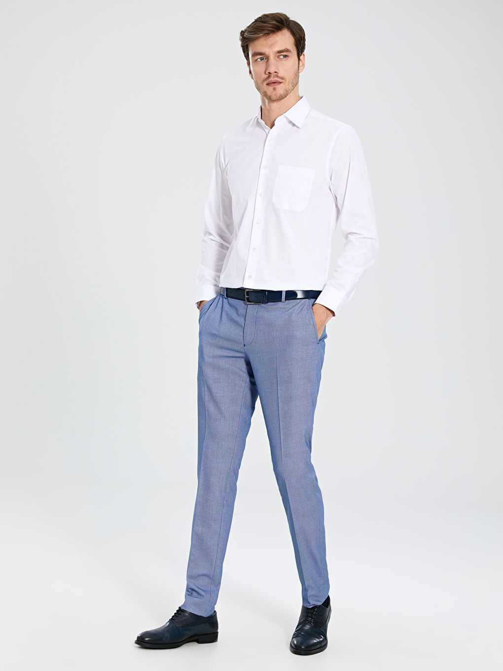 Extra Slim Fit Men's Trousers-1