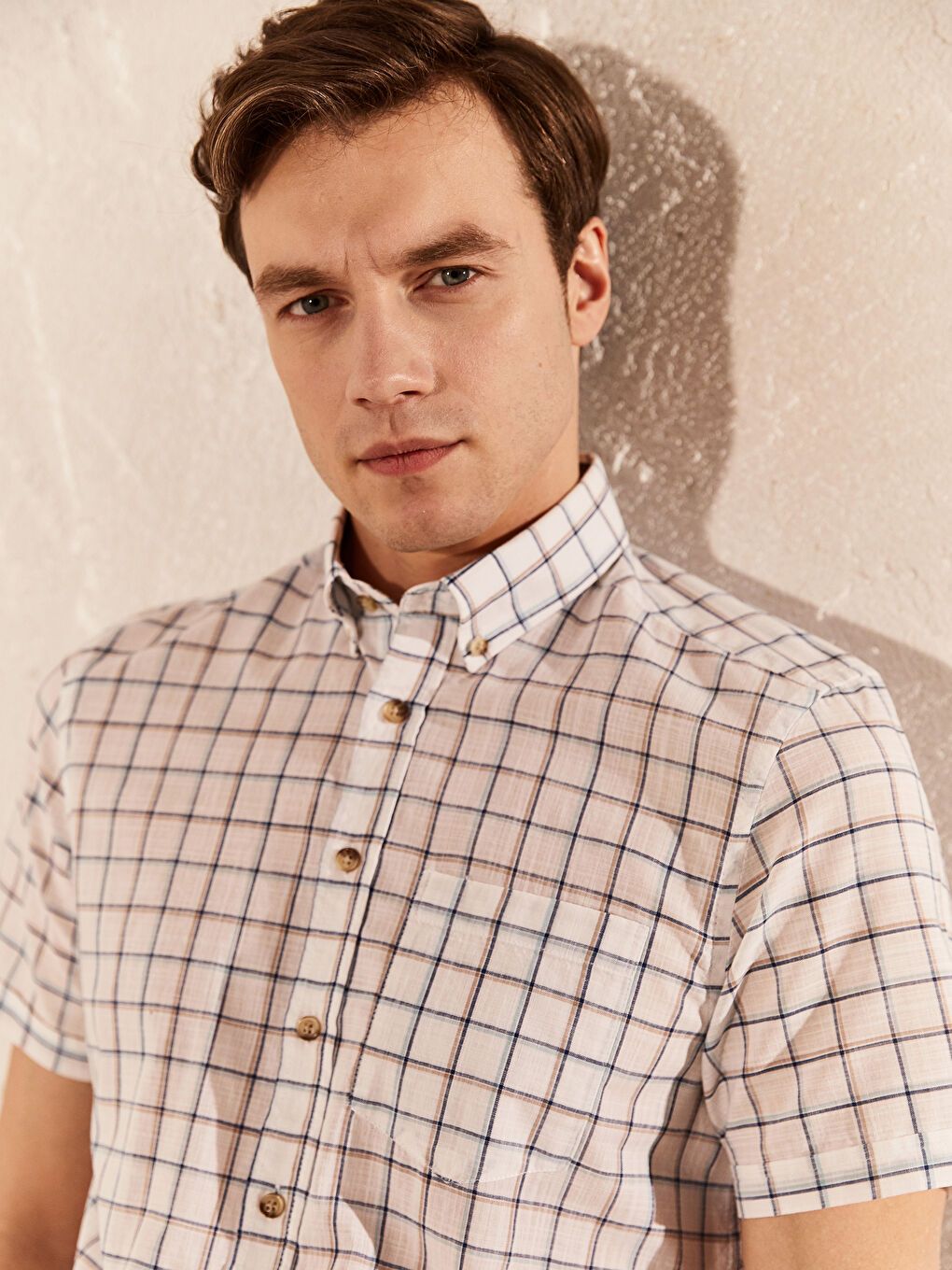 Сорочка з попліну для чоловіків-2