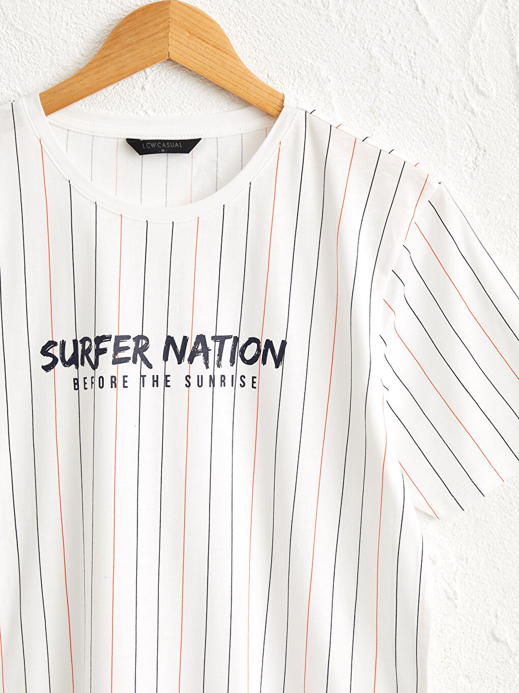 Футболка Мужская с Круглым Вырезом, Коротким Рукавом, С Принтом, Из Гребенного Хлопка-2