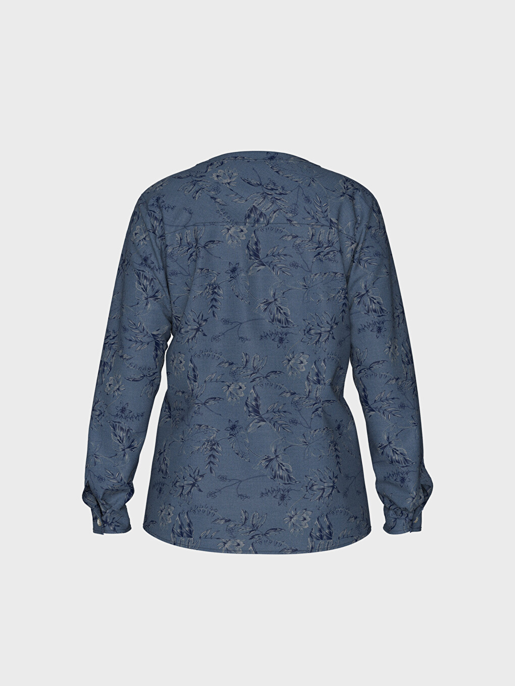 Figured Poplin Shirt-1