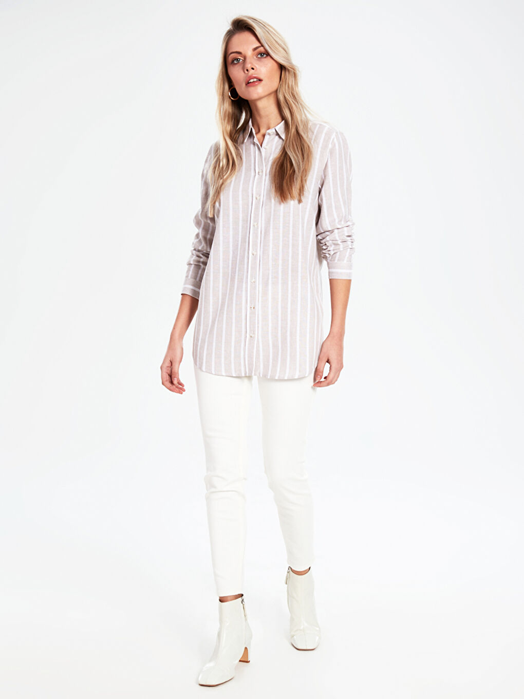 Woman BEIGE Shirt-4