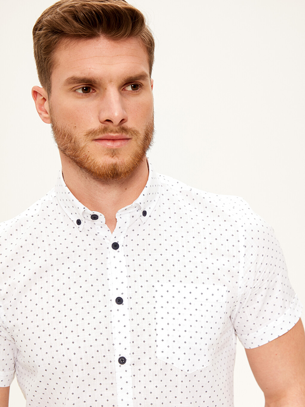 Poplin Men's Shirt-1