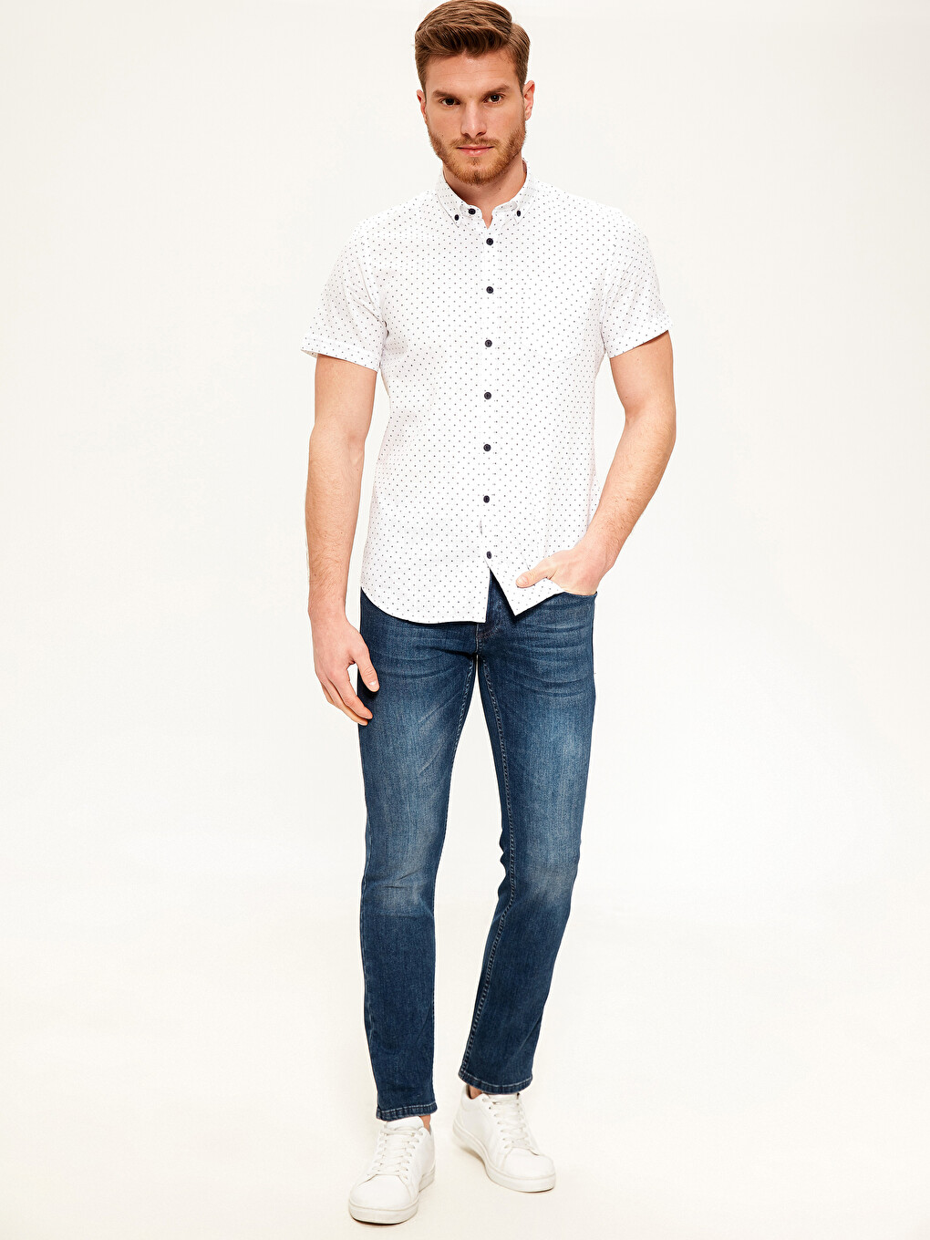 Poplin Men's Shirt-3