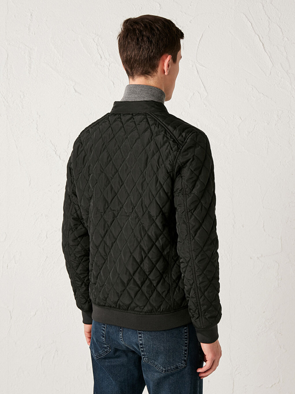 Yeşil Erkek Şişme Mont-1