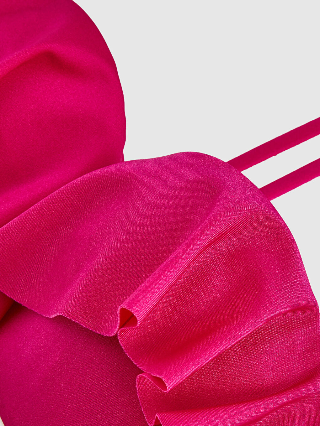 Өрнекті иықсыз бикини үсті-1