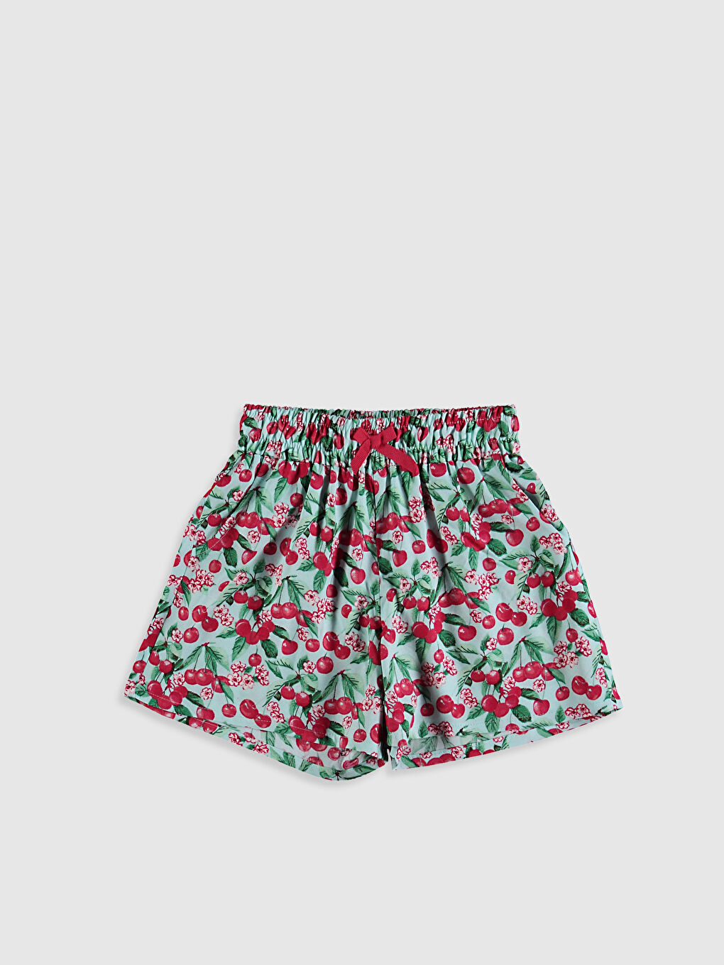 Shorts en Viscose Imprimés pour Fille