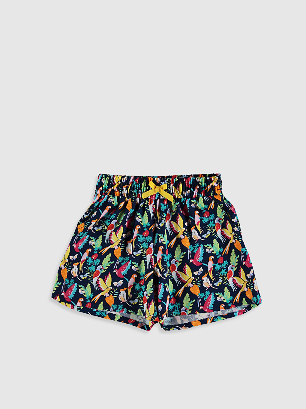 Girl's Figured Viscose Shorts