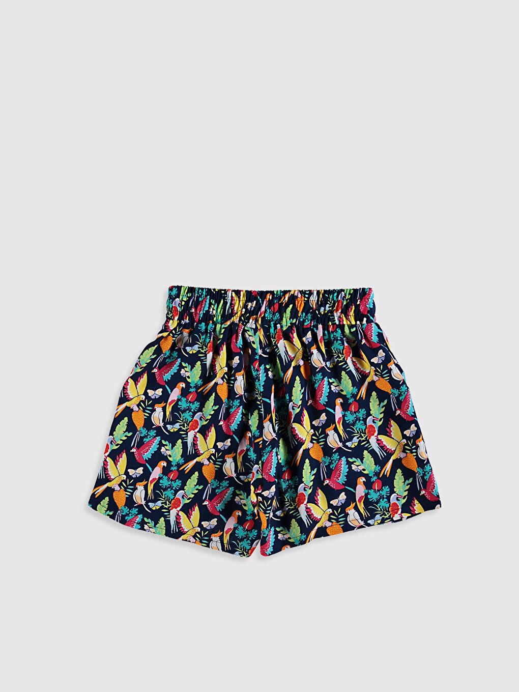 Girl's Figured Viscose Shorts-3