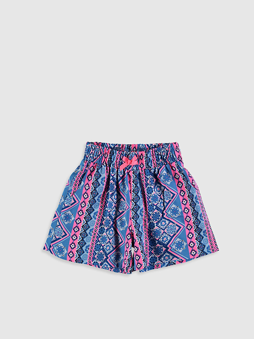 Шорти з візерунком для дівчат з віскози