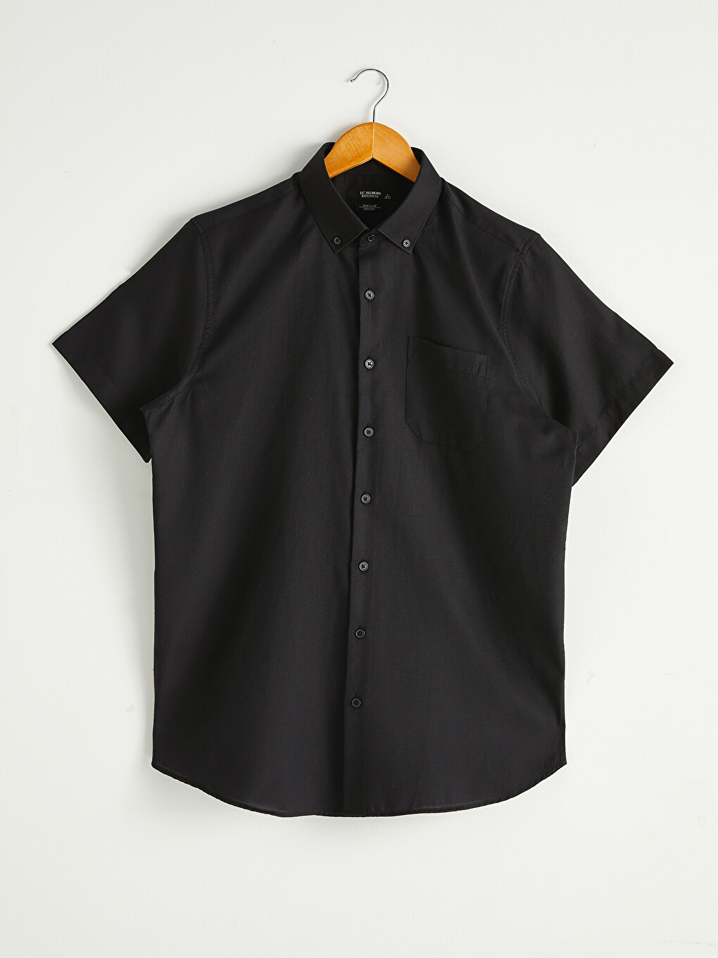 Slim Fit Short Sleeve Oxford Shirt