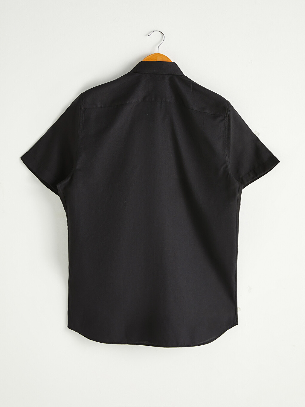 Slim Fit Short Sleeve Oxford Shirt-1