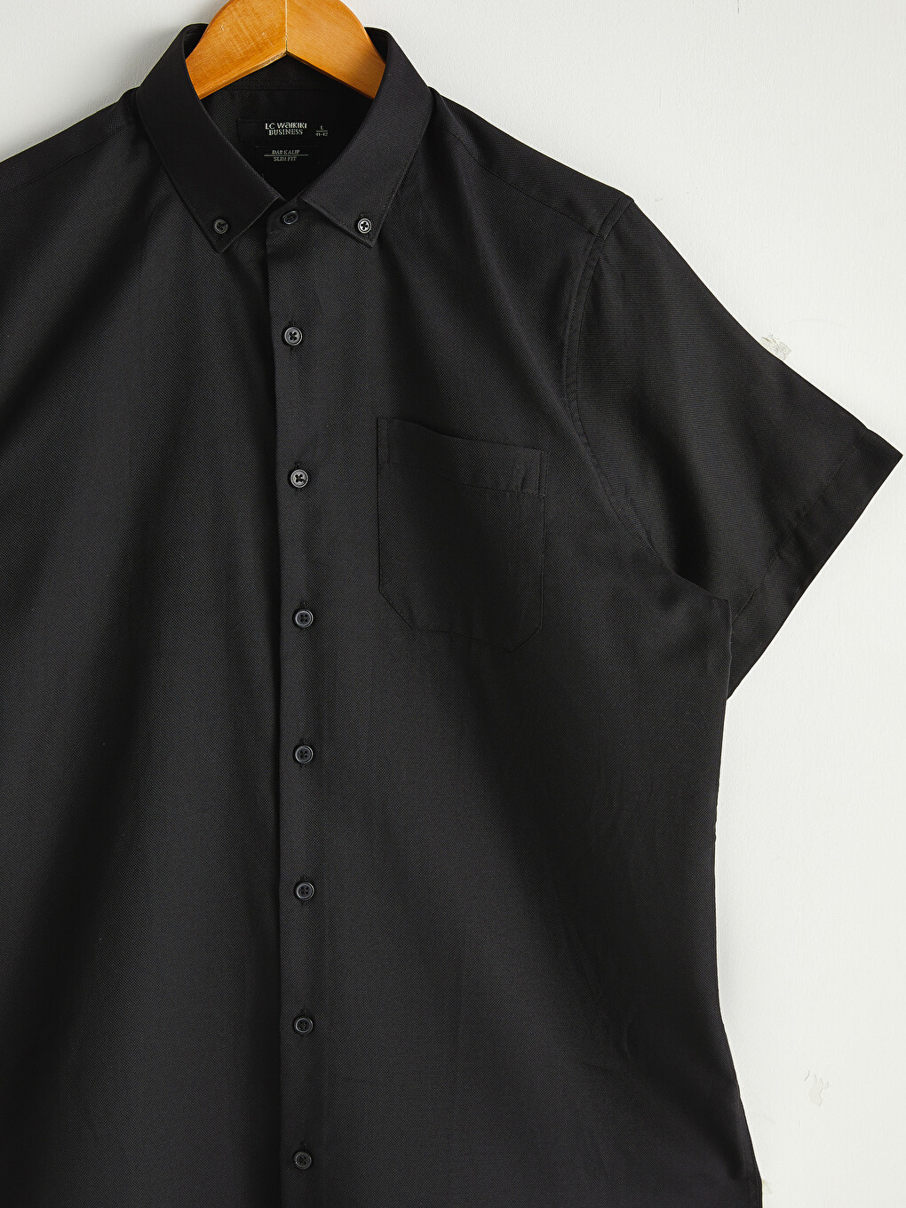 Slim Fit Short Sleeve Oxford Shirt-2