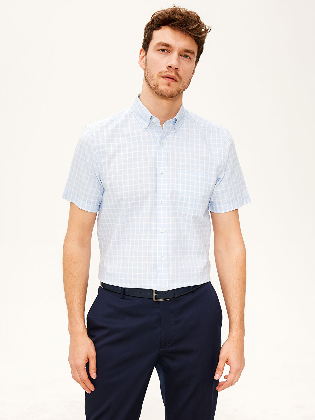 PLAVA Košulja Muškarac-2