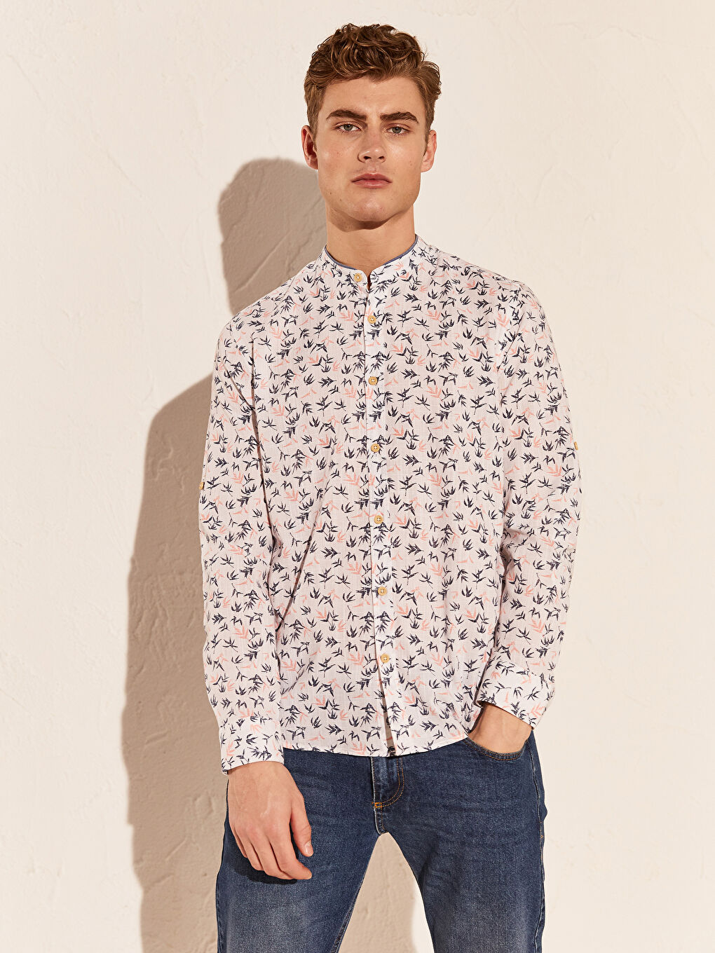 Beyaz Ekstra Slim Fit Gömlek Baba Oğul Kombini-2